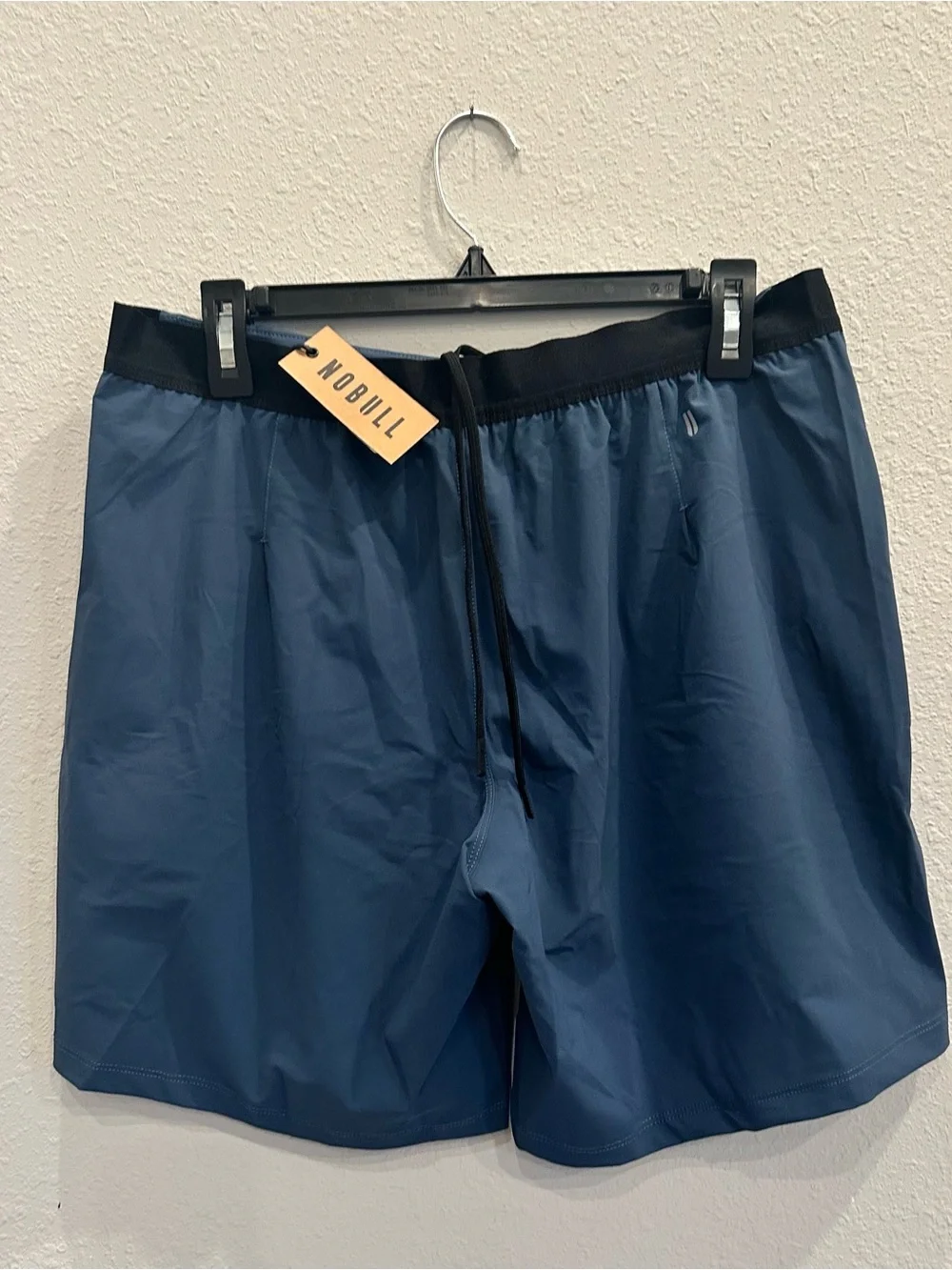 NOBULL Men's Athletic Shorts in Deep Blue | Size Large - Picture 2 of 3